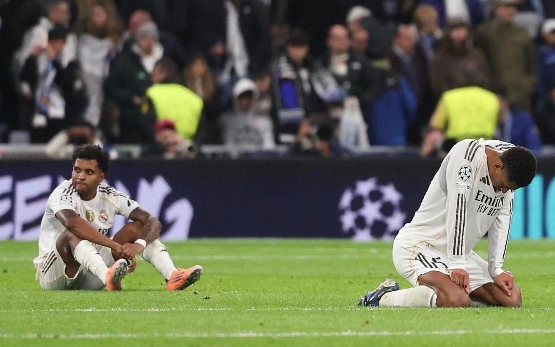 皇马近两个赛季欧冠联赛阶段已输5