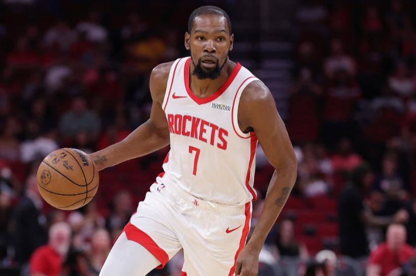 这就是杜兰特带来的改变，火箭场均得分联盟第一！夺冠概率大增！