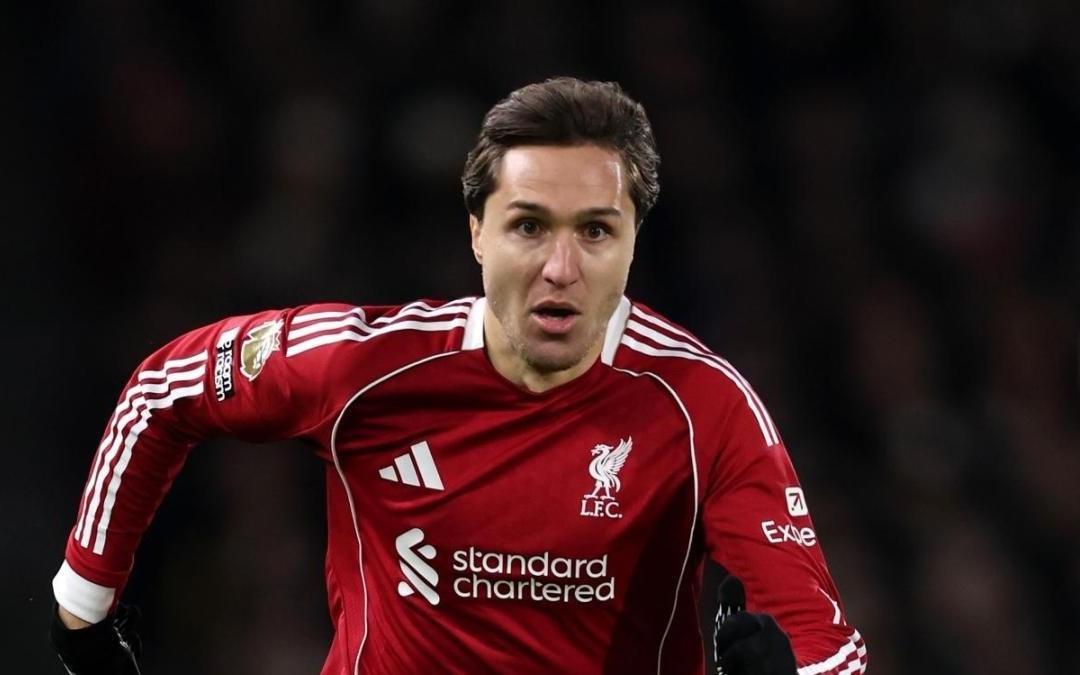 跟队：尤文已经与利物浦初步谈基耶萨，球员愿意回归