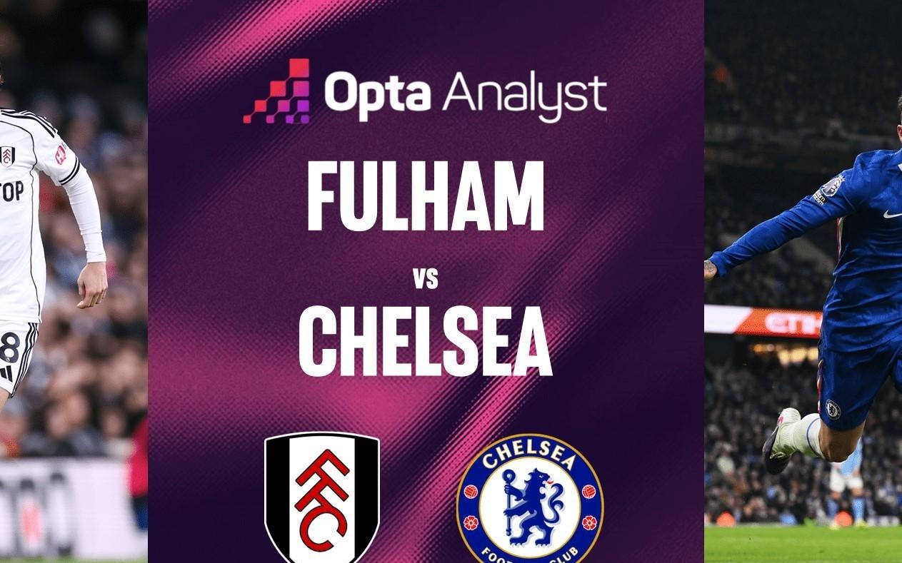 数据占优，切尔西近7次客场对富勒姆