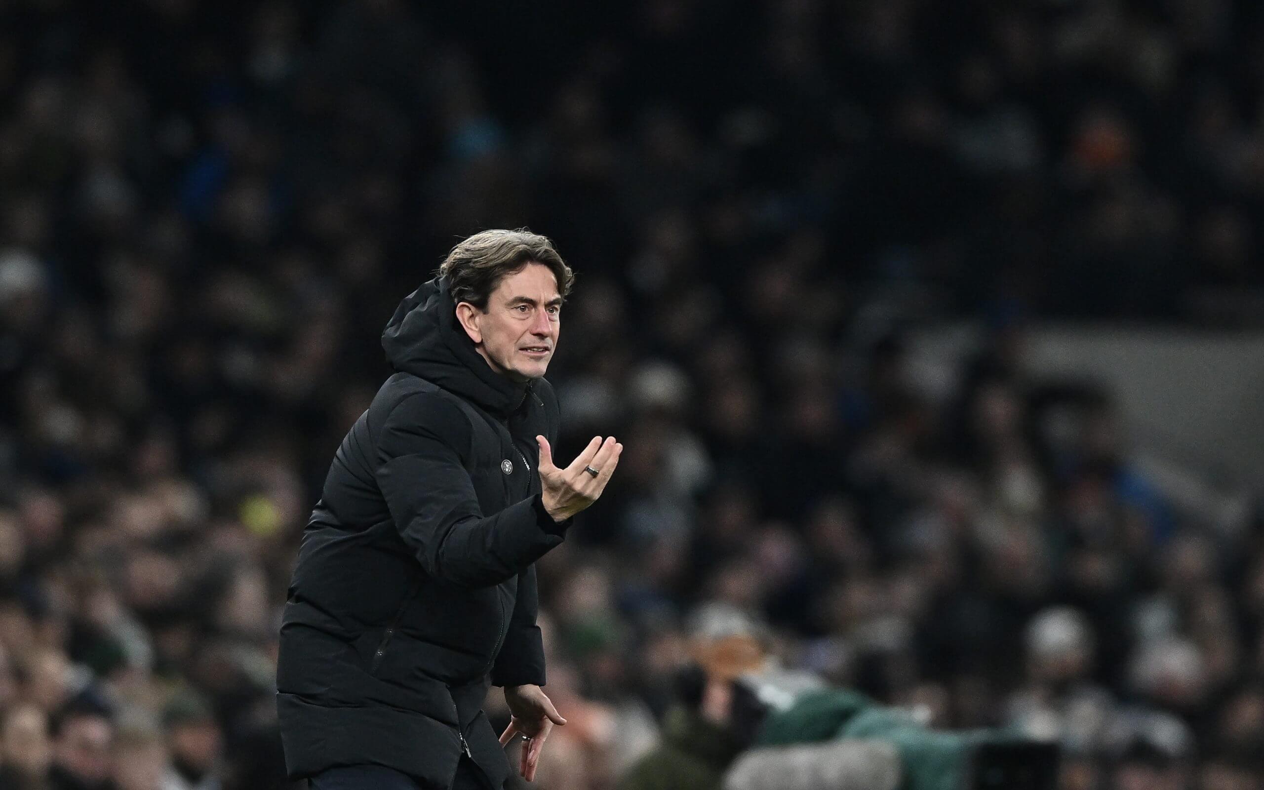 TA：热刺失利证明其衰落已成事实，维拉等队已将他们甩在身后