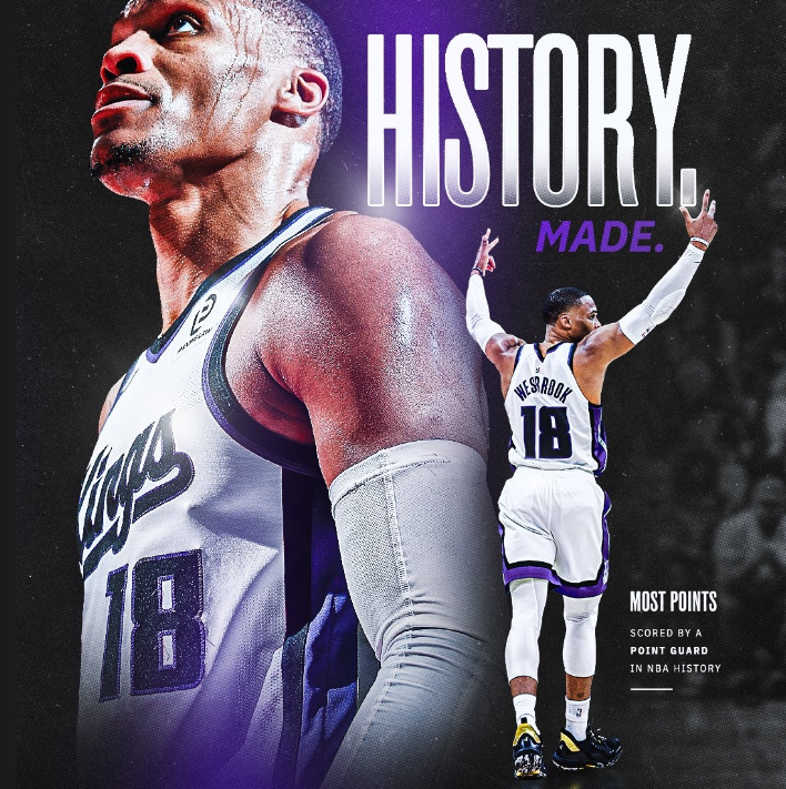 控卫第1，威少26711分！库里26103分，魔术师17707分，欧文纳什呢