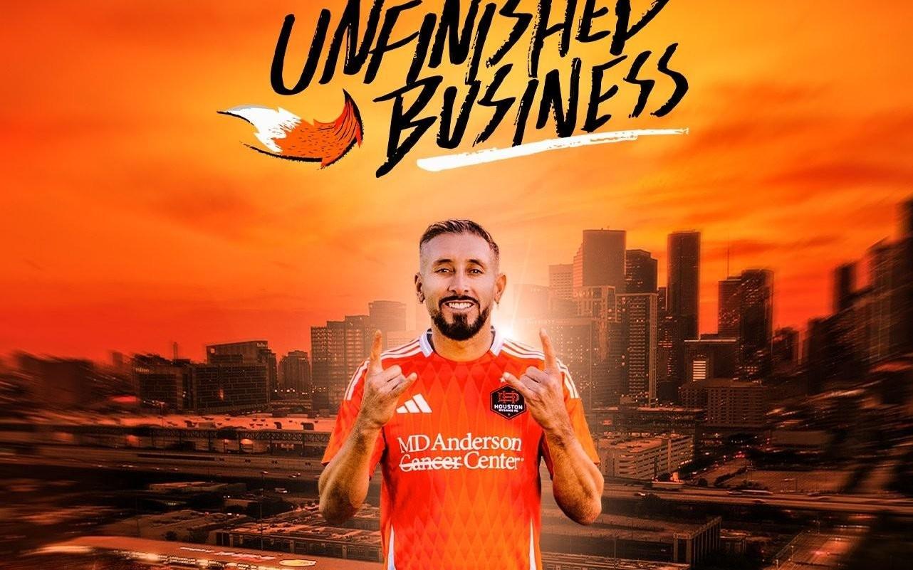 官方：马竞、波尔图旧将埃雷拉加盟美职联休斯敦迪纳摩