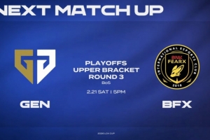 别人家的大哥！Chovy岩雀抬3人Kiin雷克塞挖穿BFXGEN赢首局