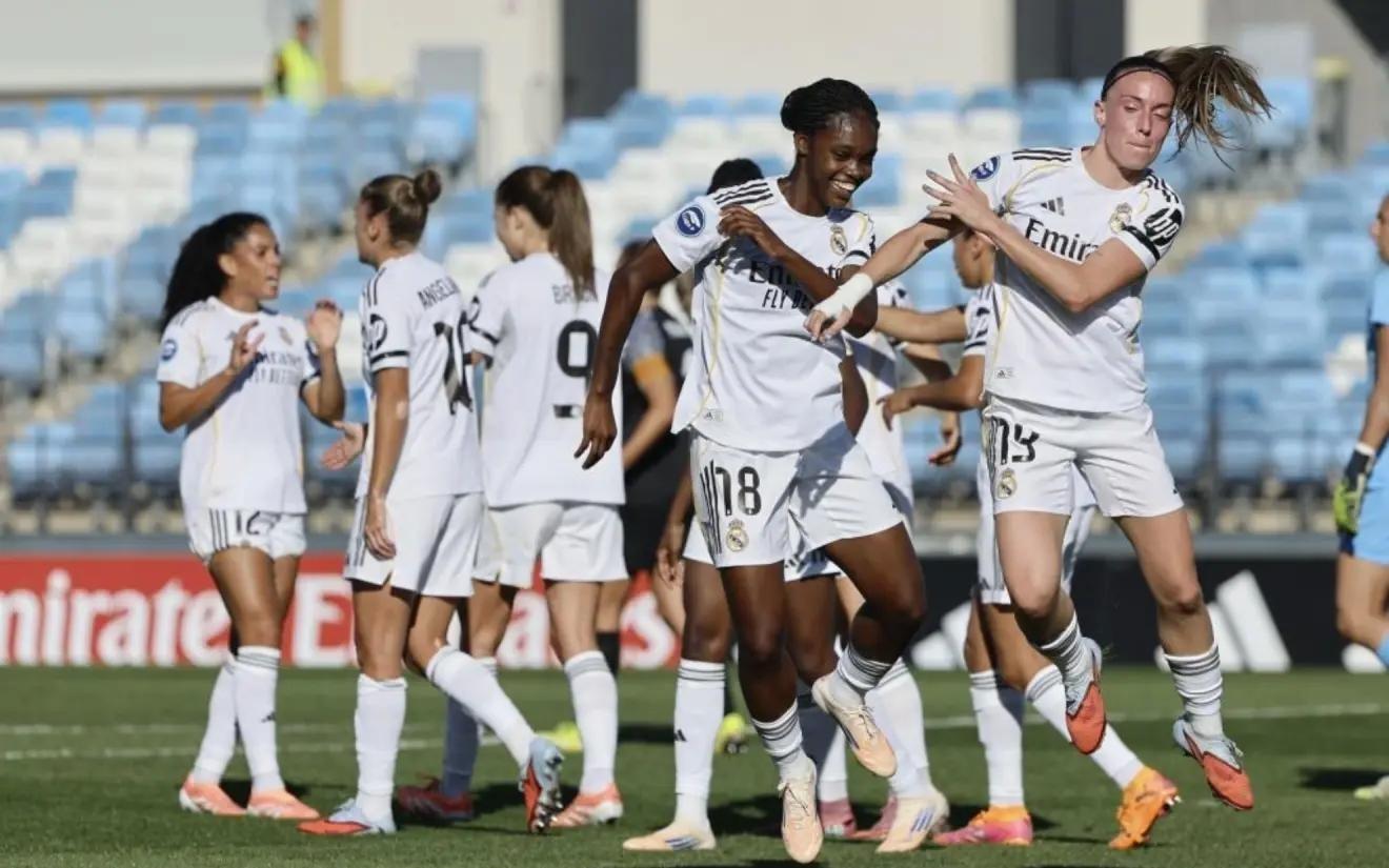 皇马女足Opta实力排名世界第八，首次