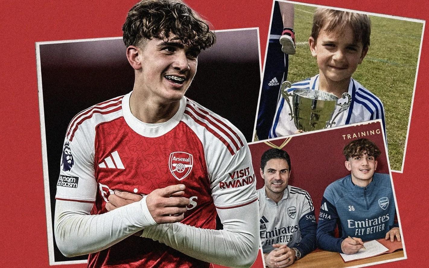 出众，电讯报：来自阿森纳球迷家庭的道