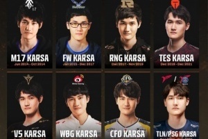 咖哥也是老将了！LCP官方分享不同时期Karsa照片：11年的奉献