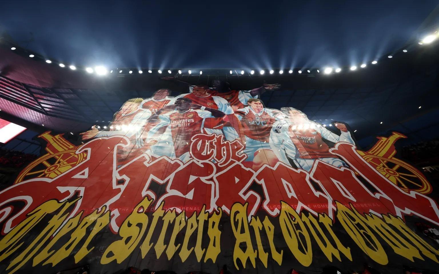 枪手球迷Tifo将从热刺转会而来的坎