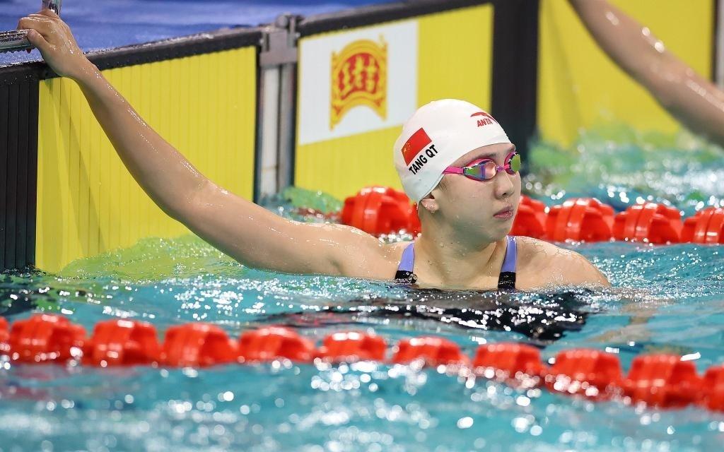 刷新50米蛙亚洲纪录，唐钱婷：我赛前也没想到