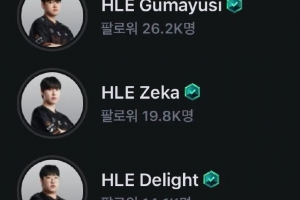 统一格式！HLE选手更新社媒头像：全员抱胸