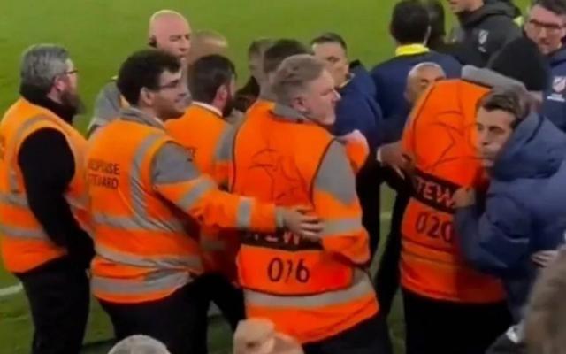 欧足联发言人：将调查马竞工作人员吐口水，利物浦需提供事件录像