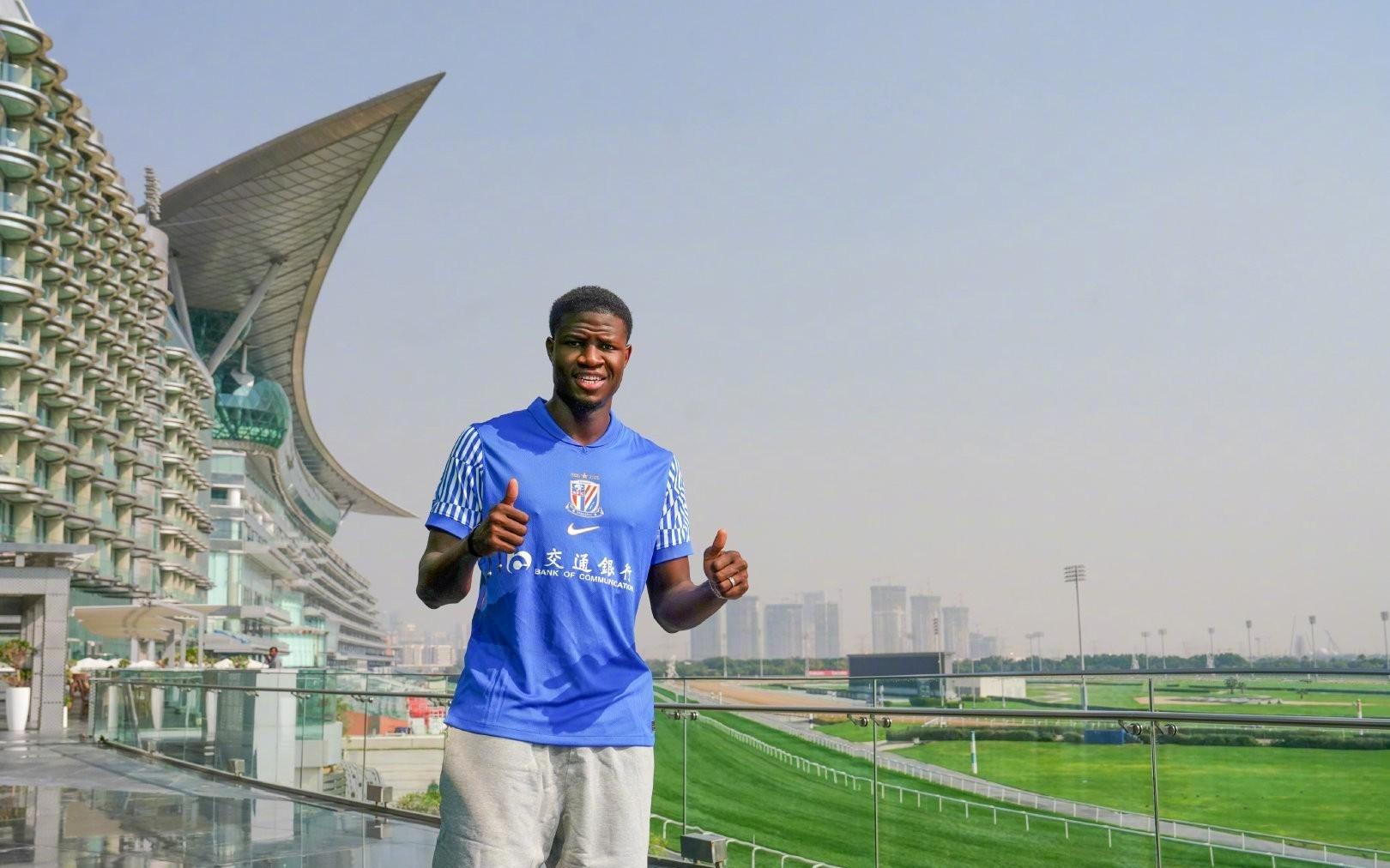 官方：上海申花签下塞内加尔28岁中锋马克塔盖伊