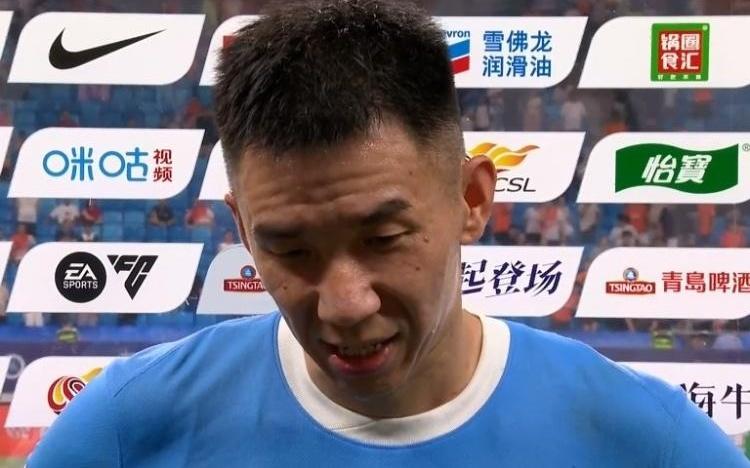 刘鑫瑜：平局结果还可以，自己上场时间相对少一些尽全力就好