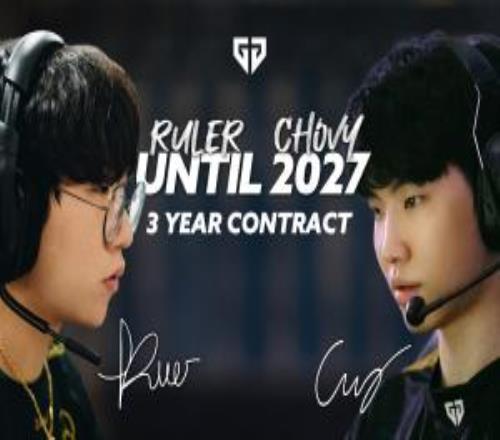 就差打野了GEN明年选手合同一栏：除Canyon以外上中下辅四人已敲定