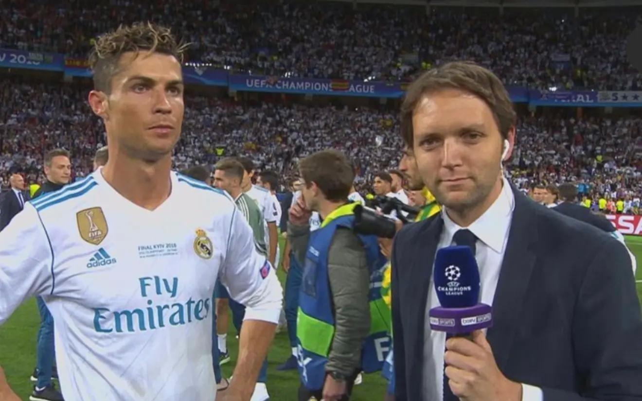 记者：C罗宣布离队后，一名皇马队友曾痛骂C罗和他的家人