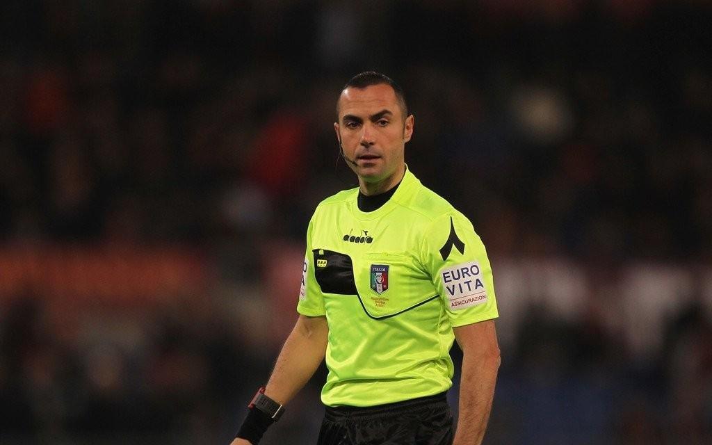 官方：意大利裁判圭达将执法欧冠阿森