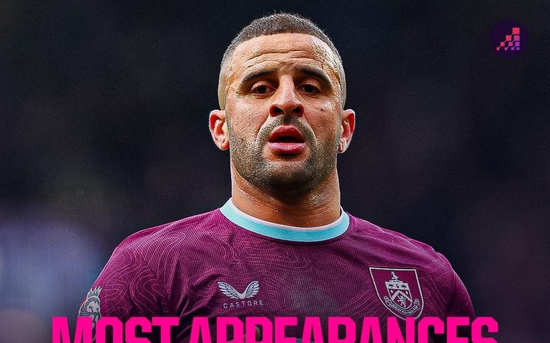 英格兰后卫英超出场榜：卡拉格508场