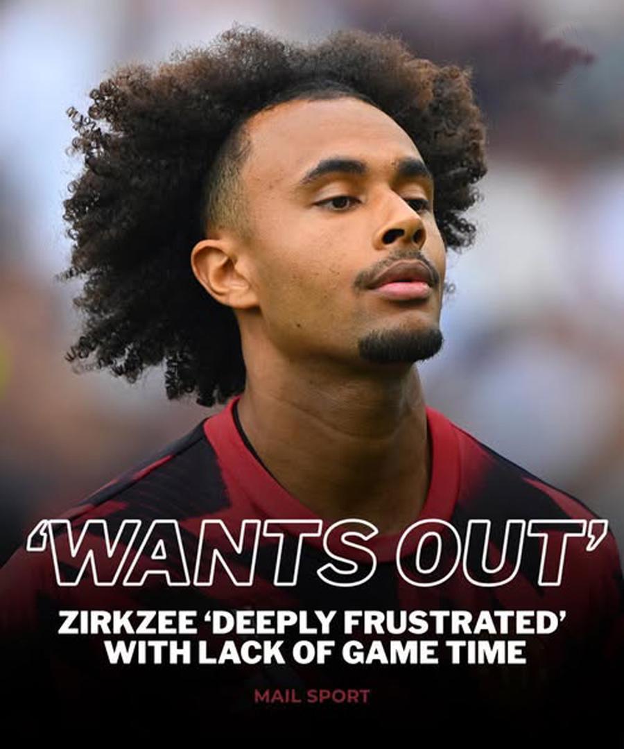 齐尔克泽提前申请今夏转会！曼联降价