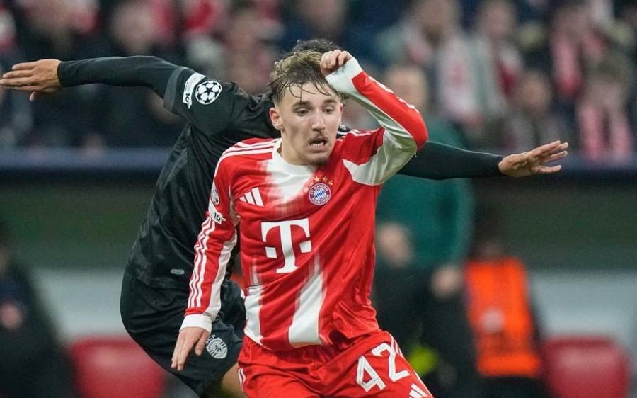 17岁290天，卡尔成为欧冠历史连续3场