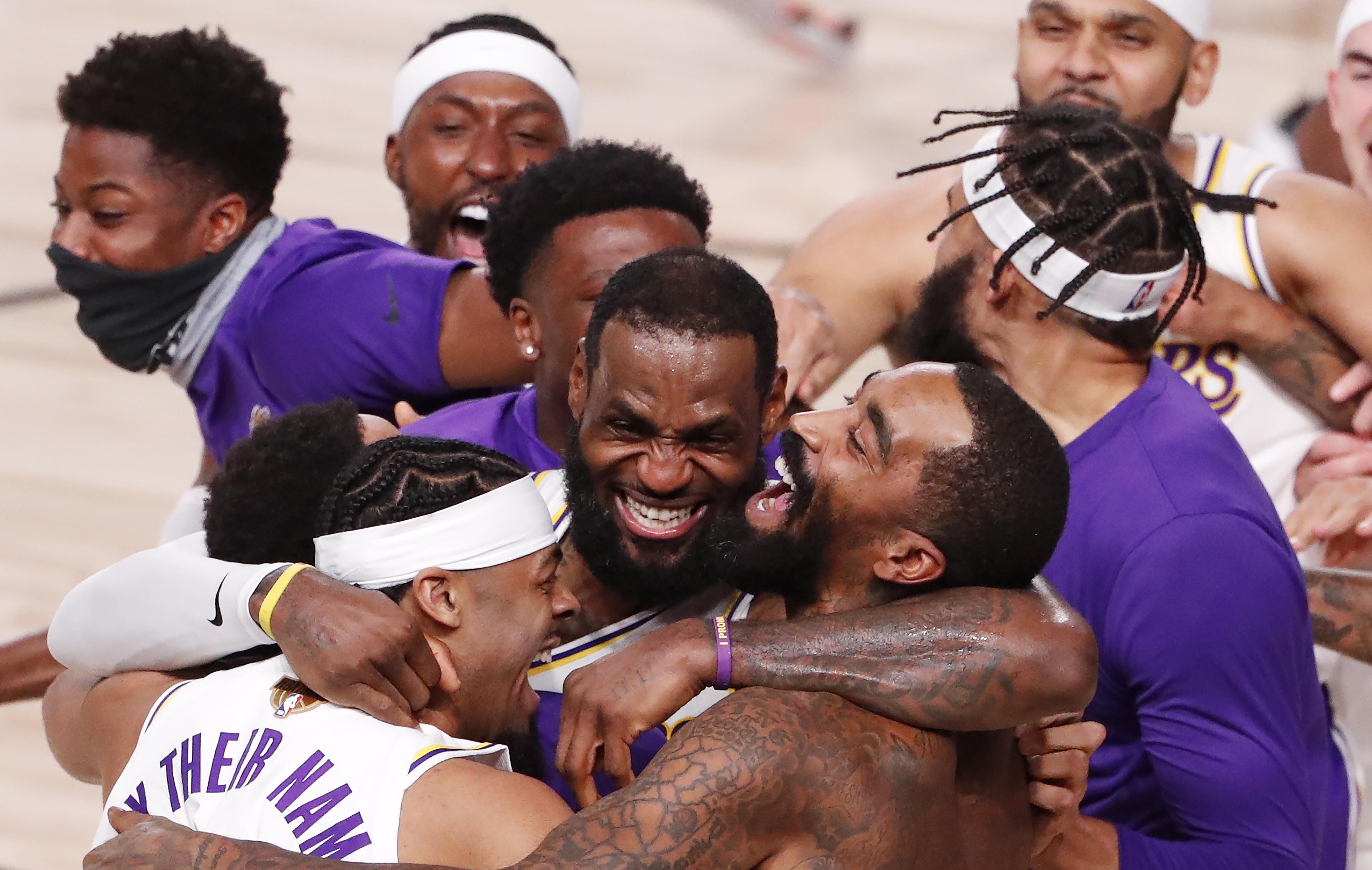 NBA201920赛季经典名局评选：詹眉组合助湖人重回巅峰，全明星赛众星缅怀科比