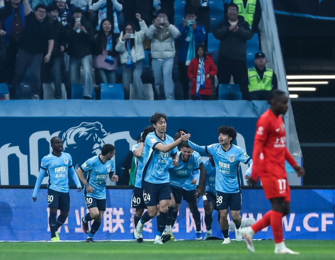 中超最新积分战报：上海海港意外落败