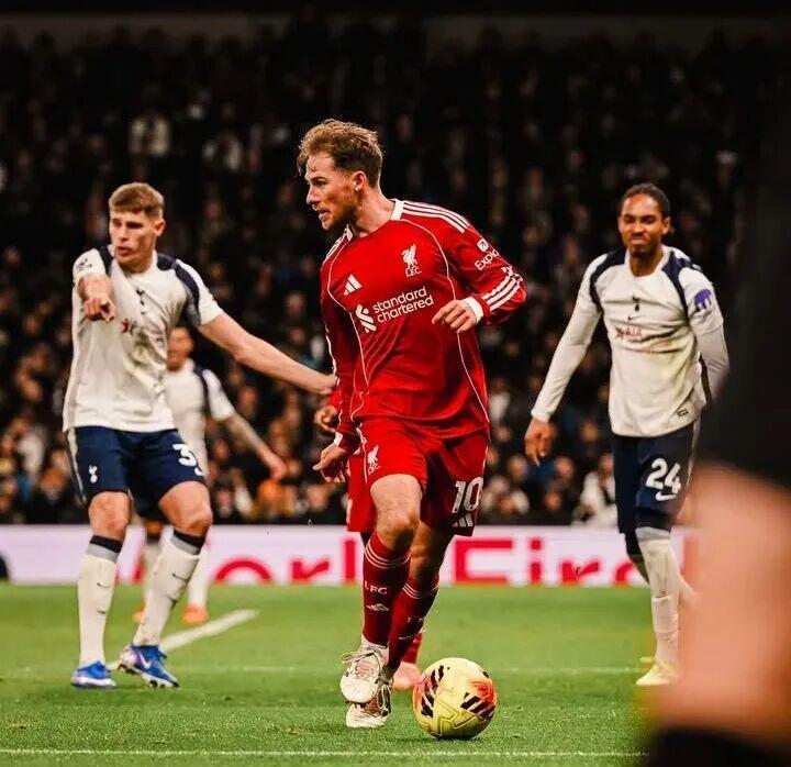 全场仅25次传球！利物浦10号场上隐身