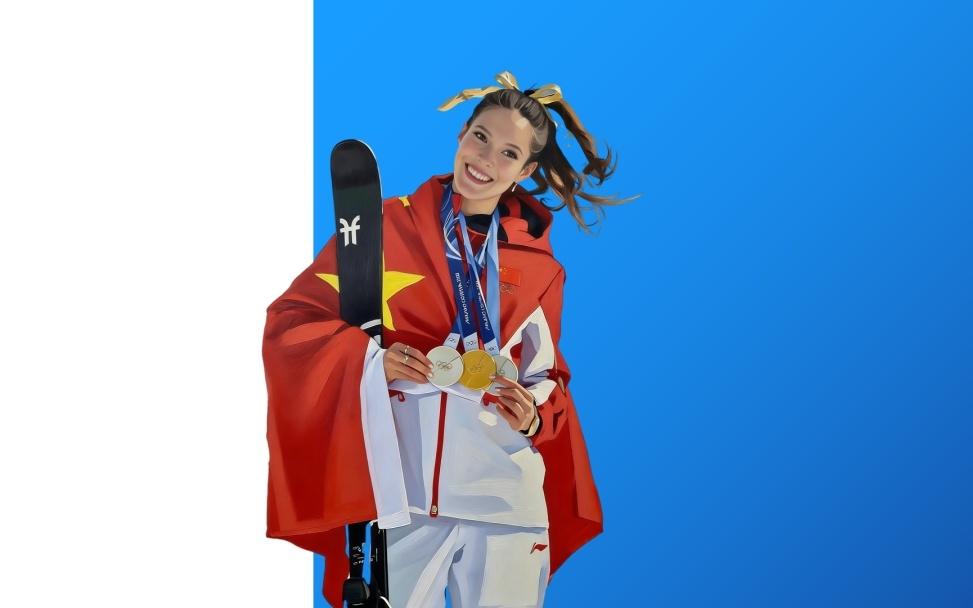 冬奥摘得一金二银，谷爱凌反遭大规模网暴豆包为她做的PPT，一眼看懂真相！