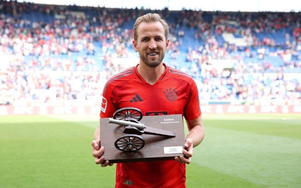 凯恩收官战压哨破门！78战独造百球，再创德甲神纪录，1年轰60球