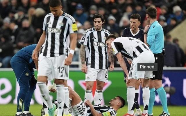 伤病潮还没完，对阵埃因霍温时吉马良斯右脚受伤被迫离场