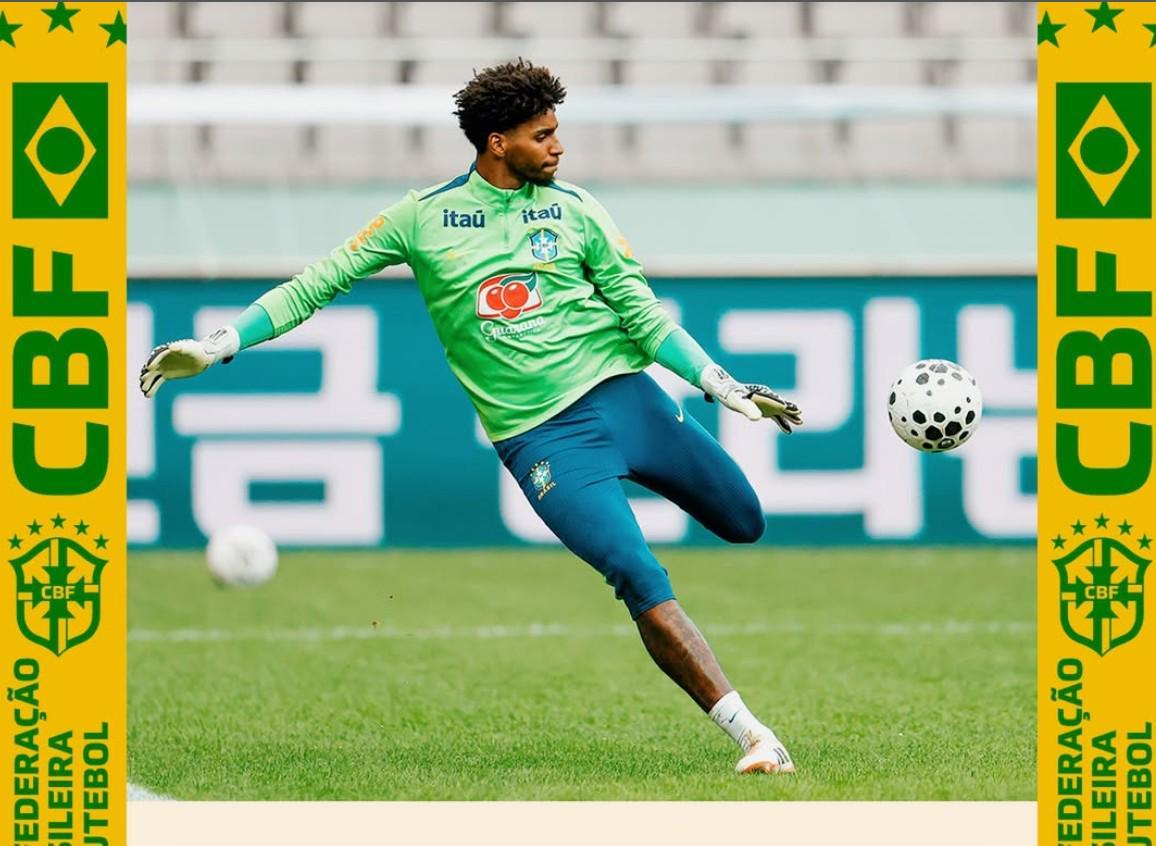 官方：阿利松因伤退出巴西本期集训，科林蒂安门将索萨入替