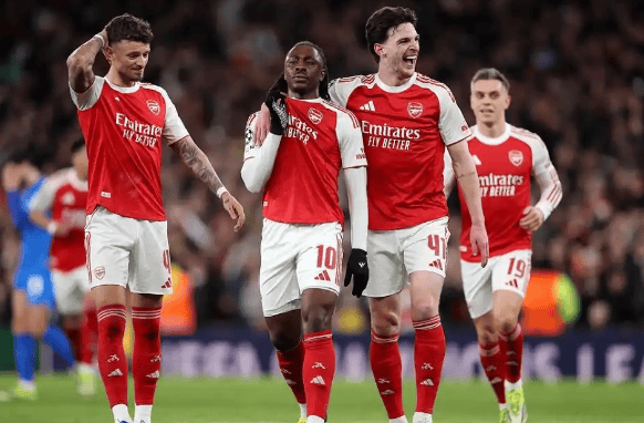 阿森纳20总比分31晋级，葡体黑马待战