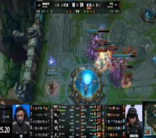 粉丝热议T1首局险胜100T：去年的冠亚军今年都沦为厨师长了