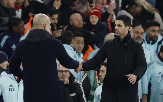 徒弟克师傅，阿尔特塔是英超首位连续5场对阵瓜迪奥拉不败的教练