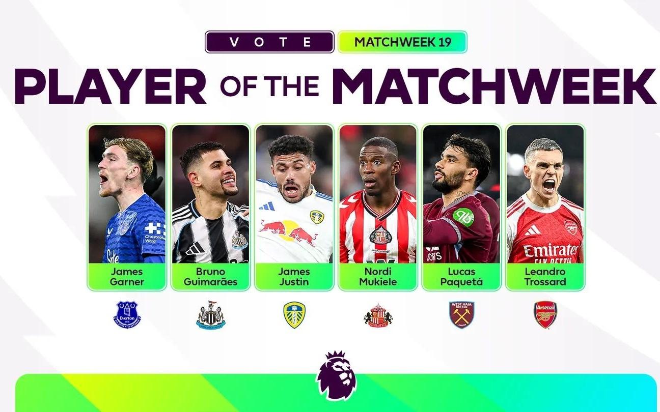 英超第19轮最佳球员候选，特罗萨德、