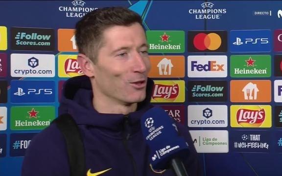 莱万：如果最后一轮我们能赢且多进球