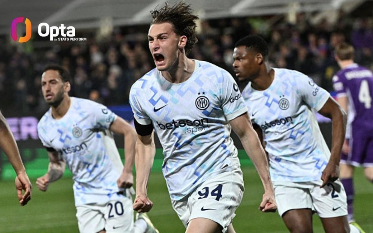 意甲3分制时代，皮奥是国米第4位意甲