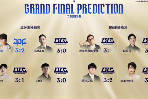 仅姿态一人看好JDG夺冠！二路七人看好BLG战胜JDG夺冠