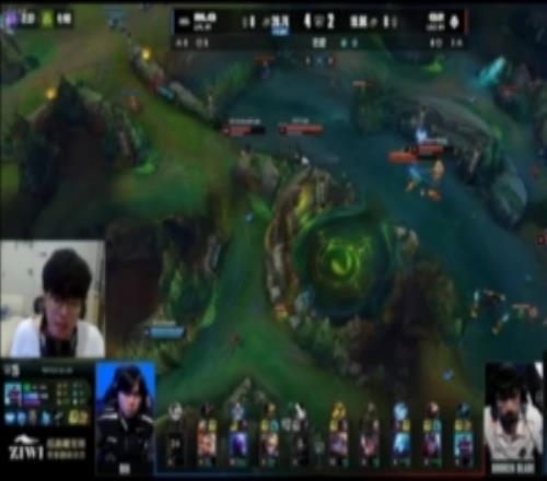 jiejie：Bin哥你这个英雄不能1打4的，奎应该绕后啊