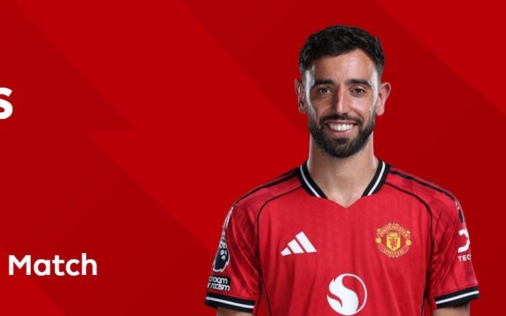 官方：B费当选曼联vs切尔西全场最佳球员