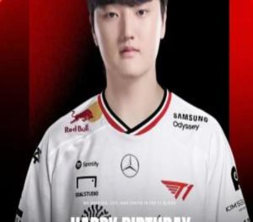 T1官方为Peyz选手庆祝生日：HappyPeyzDay