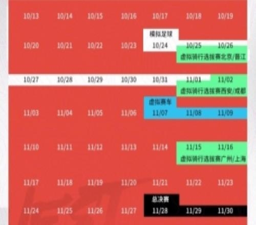 NEST官宣四大项目：虚拟骑行、虚拟赛车、模拟足球、虚拟赛艇登场