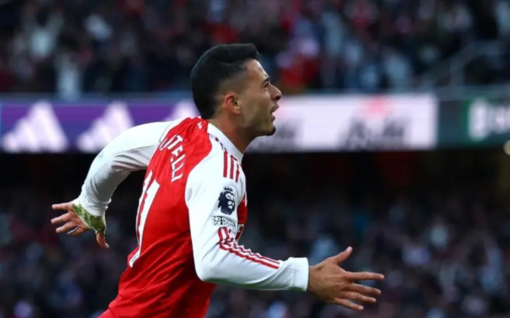 马丁内利：阿森纳踢得非常好，只是某些时刻不太走运