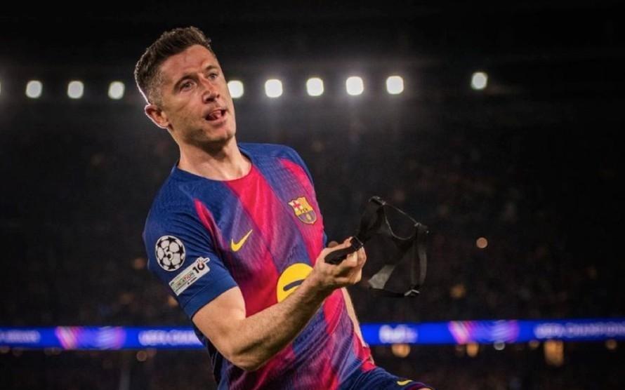 莱万欧冠淘汰赛打进36球超本泽马，赛