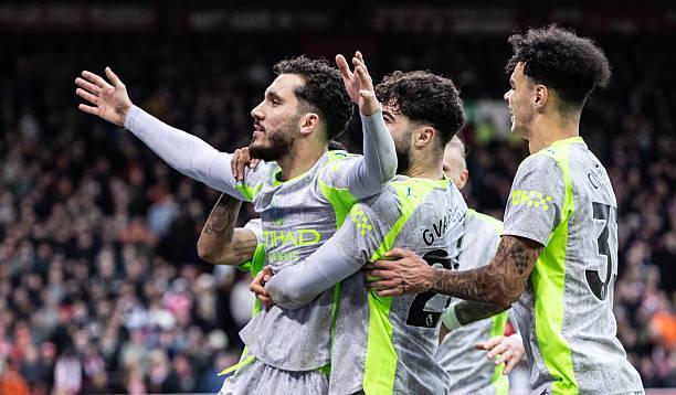 曼城客场21艰难拿下森林切尔基一传一射配得上曼城10号球衣