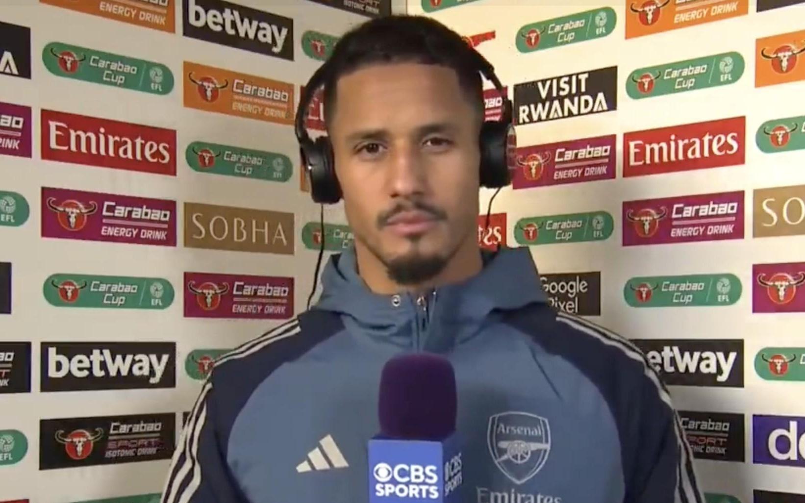 萨利巴：廷贝尔是世界最佳右后卫英超