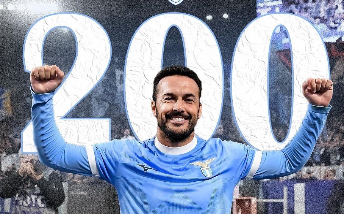 里程碑，38岁的佩德罗代表拉齐奥出场