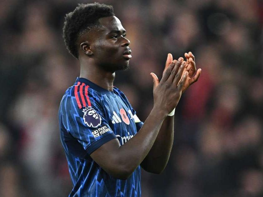 拒当积分榜奴隶！萨卡喊话阿森纳屏蔽噪音