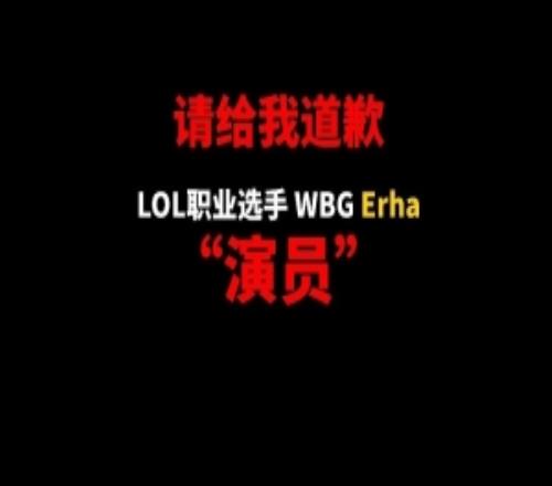 B站up怒喷WBG.erha排位摆烂：请不要让这种选手来侮辱职业赛场！