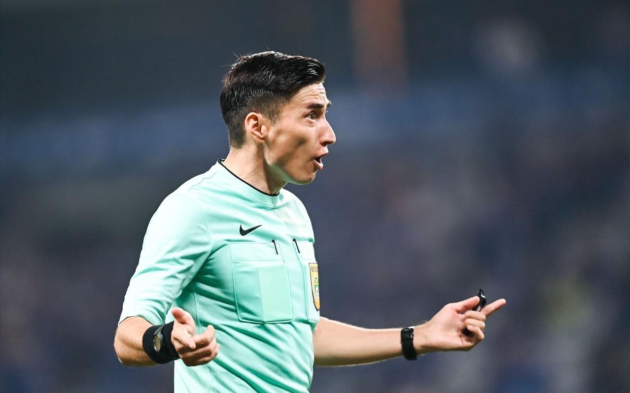 官方：麦麦提江主哨泰山vs国安，马宁新