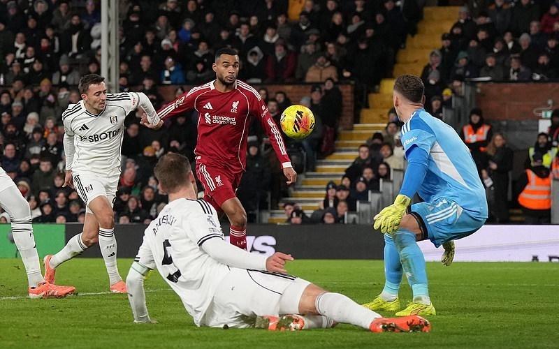 富勒姆22利物浦里德补时绝平